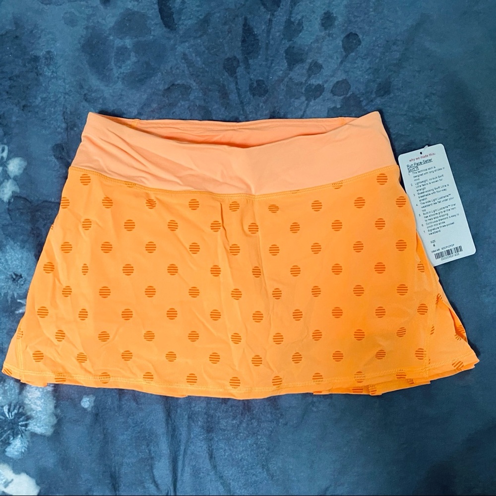 Lululemon Run Pace Setter Skirt - NWT size 4